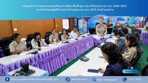 ประชุมคณะทำงานทบทวนแผนพัฒนาการศึกษาขั้นพื้นฐาน ประจำปีงบประมาณ พ.ศ. 2566-2570 และจัดทำแผนปฏิบัติการประจำปีงบประมาณ พ.ศ. 2570 ฝ่ายอำนวยการ